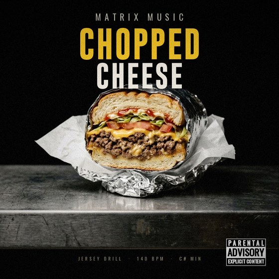 Chopped Cheese — Jersey Drill type beat cover art, 140 BPM, C# Min