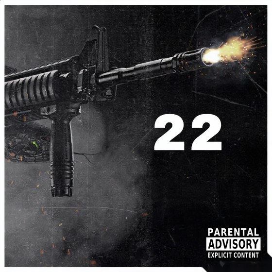 22 — Boom Bap type beat cover art, 77 BPM, D# Maj