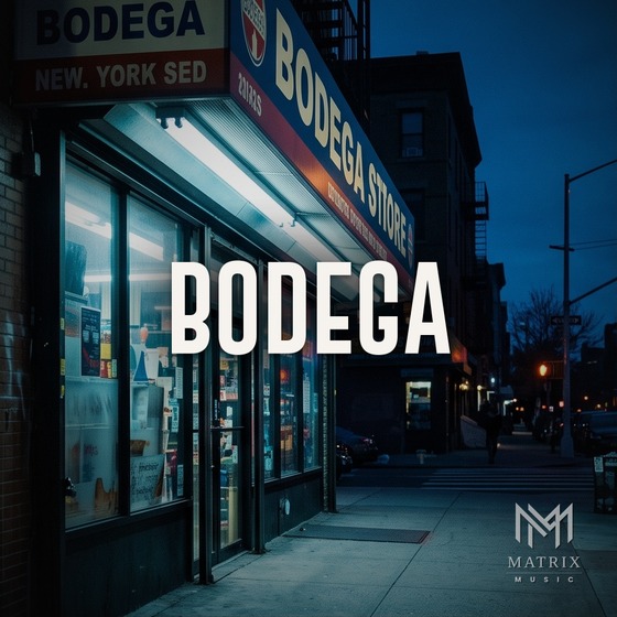 Bodega — Boom Bap type beat cover art, 92 BPM, F Maj