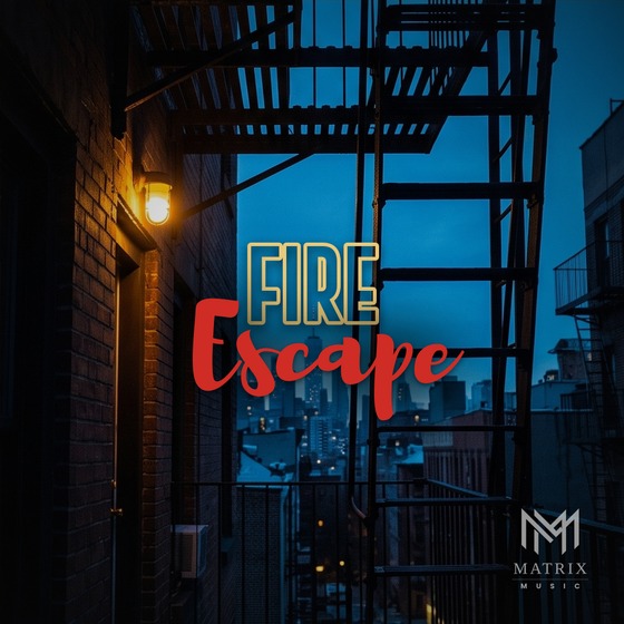 Fire Escape — Boom Bap type beat cover art, 91 BPM, G Min