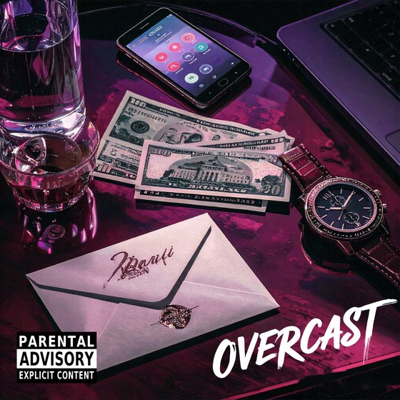 Overcast — Boom Bap type beat cover art, 91 BPM, G# Min