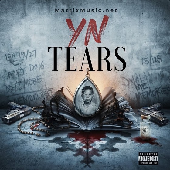 YN TEARS — Trap cover art, 157 BPM, F Min
